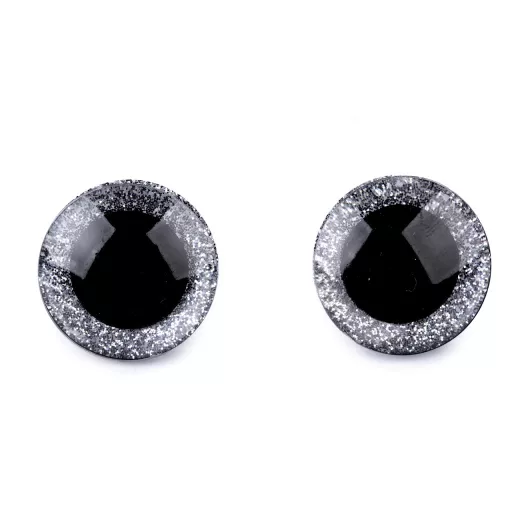 Biztonsági szemek glitterrel Ø25 mm