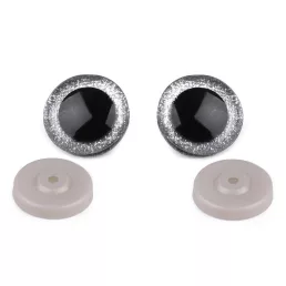 Nagy biztonsági szemek glitterrel Ø40 mm