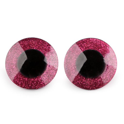 Nagy biztonsági szemek glitterrel Ø40 mm