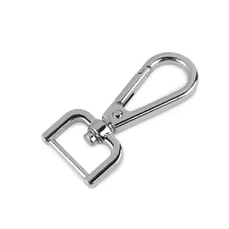 Fém forgós karabiner 20 mm-es befűző