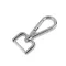 Fém forgós karabiner 20 mm-es befűző