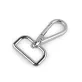 Fém forgós karabiner 30 mm-es befűző