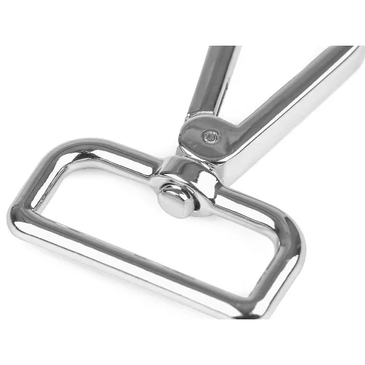 Fém forgós karabiner 30 mm-es befűző