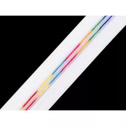 Szivárványos cipázr No 5 folyóméter