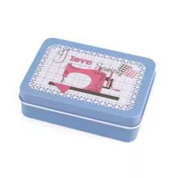 Varrókészlet fém dobozban