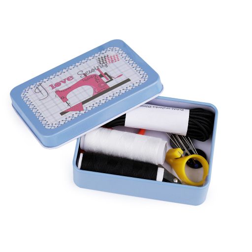 Varrókészlet fém dobozban