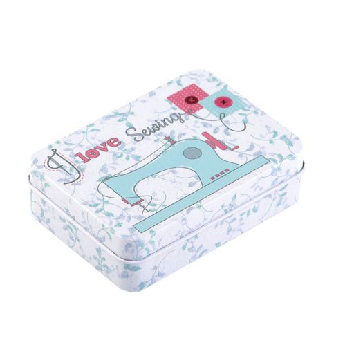 Varrókészlet fém dobozban