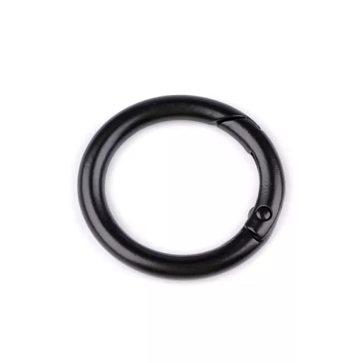 Karabiner táskára / karika kulcsra Ø25 mm