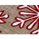 Karácsonyi ajándékzsák glitteres pelyhek 20,5x30,5 cm juta utánzat - természetes bézs (4 db-os csomagolás) Karácsonyi ajándékzsák glitteres pelyhek 20,5x30,5 cm juta utánzat - természetes bézs (4 db-os csomagolás)