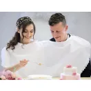 Alkalmi partedli, előke csipkével szegve - díszíthető - 2 fehér (2 box) Alkalmi partedli, előke csipkével szegve - díszíthető - 2 fehér (2 box)