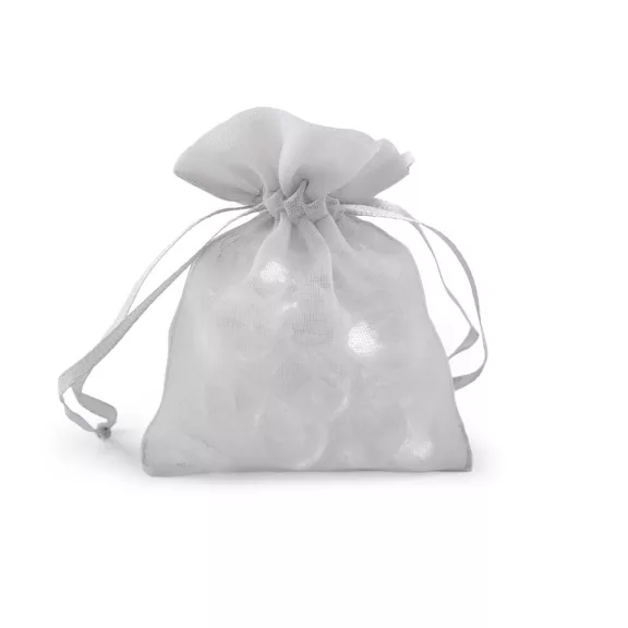Ajándék zsákocska 8x10,5 cm organza shine - 5 szürke (10 db-os csomagolás) Ajándék zsákocska 8x10,5 cm organza shine - 5 szürke (10 db-os csomagolás)