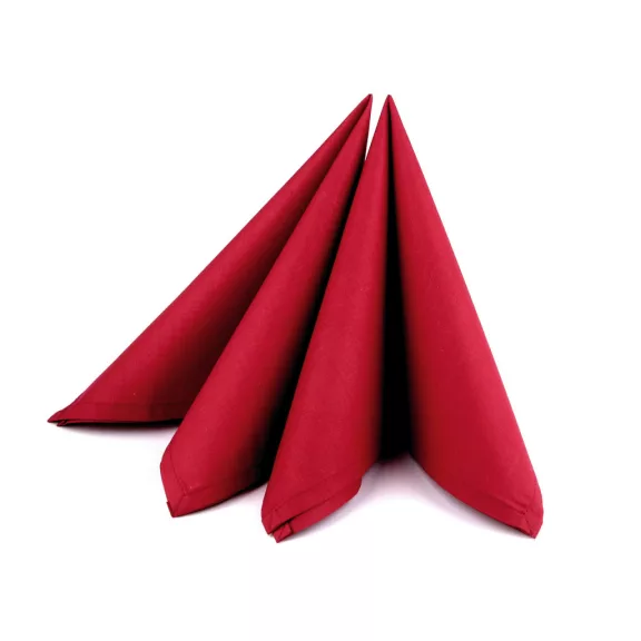 Pamut terítő 45x45 cm - 6 (45x45 cm) sötétpiros (2 db-os csomagolás) Pamut terítő 45x45 cm - 6 (45x45 cm) sötétpiros (2 db-os csomagolás)