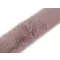 Varrható ruházati / dekor műszőrme szélessége 5 cm - 2 púderrózsaszín dunkel (1 db-os csomagolás)