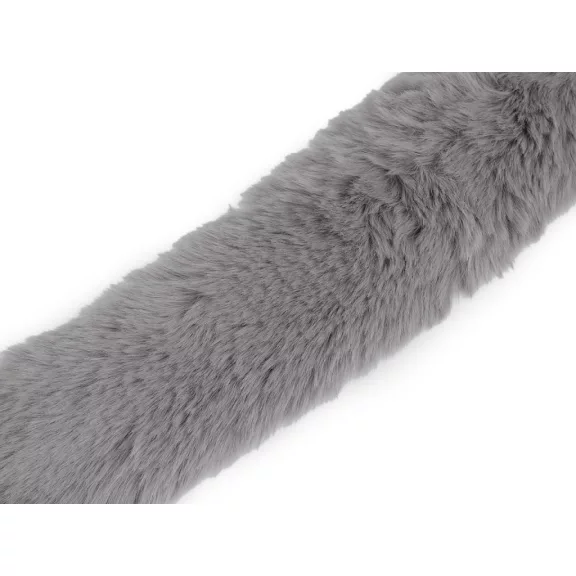 Varrható ruházati / dekor műszőrme szélessége 5 cm - 3 szürke (1 db-os csomagolás) Varrható ruházati / dekor műszőrme szélessége 5 cm - 3 szürke (1 db-os csomagolás)