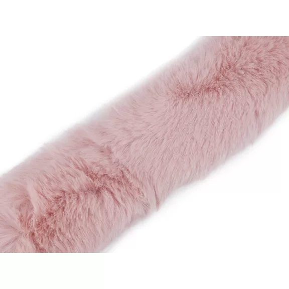 Varrható ruházati / dekor műszőrme szélessége 5 cm - 8 púderrózsaszín (5 db-os csomagolás) Varrható ruházati / dekor műszőrme szélessége 5 cm - 8 púderrózsaszín (5 db-os csomagolás)