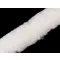 Varrható ruházati / dekor műszőrme szélessége 5 cm - 9 krém világos (1 db-os csomagolás)