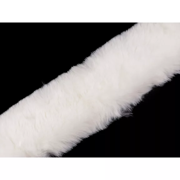 Varrható ruházati / dekor műszőrme szélessége 5 cm - 9 krém világos (5 db-os csomagolás) Varrható ruházati / dekor műszőrme szélessége 5 cm - 9 krém világos (5 db-os csomagolás)