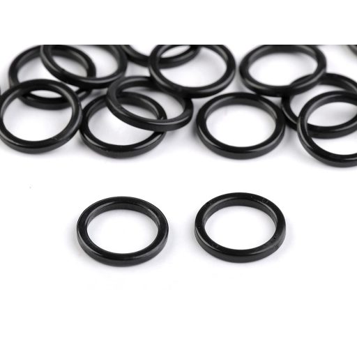 Rövidítő és karika fehérneműre szélessége 12 mm műanyag