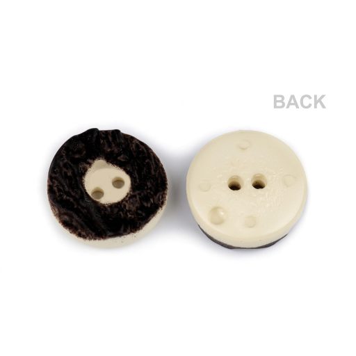 Gomb mérete 32" szarv imitáció