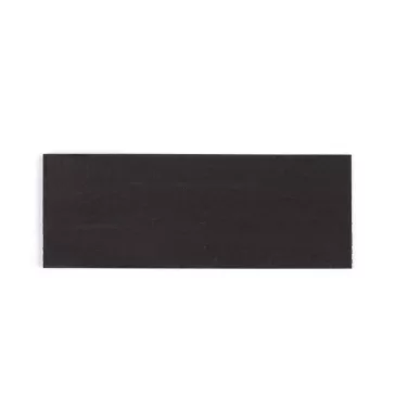 Mágneses cimke 4x10,8 cm - fekete (14 db-os csomagolás)