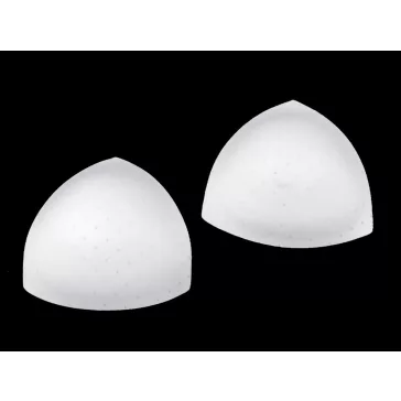   Melltartó kosár fürdőruhába push-up hatású S méret - 2 fehér (4 pr)