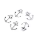 Horgony medál - 1 (14x18 mm) platina (20 db-os csomagolás) Horgony medál - 1 (14x18 mm) platina (20 db-os csomagolás)