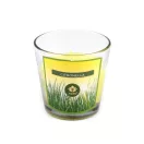 Karácsonyi illat mécses üvegben 120 g - 25 (Citronella) sárga (12 db-os csomagolás)
