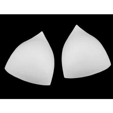   Melltartó kosár fürdőruhába push - up hatású M méret - 2 fehér (4 pár)