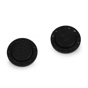 Mágneses gomb Ø23 mm - 2 fekete (2 szett)