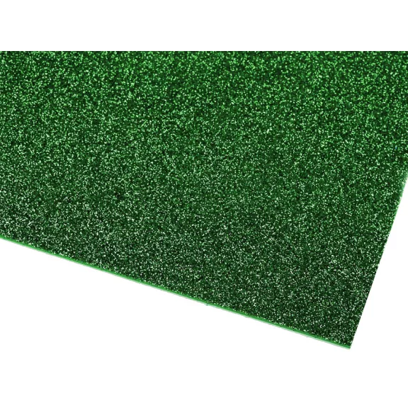 Habgumi Moosgummi csillámporos öntapadós 20x30 cm - 6 zöld karácsonyi (10 db-os csomagolás) Habgumi Moosgummi csillámporos öntapadós 20x30 cm - 6 zöld karácsonyi (10 db-os csomagolás)