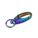 Fém forgós karabiner 9 mm-es befűző szivárványos - multicolor (100 db-os csomagolás) Fém forgós karabiner 9 mm-es befűző szivárványos - multicolor (100 db-os csomagolás)