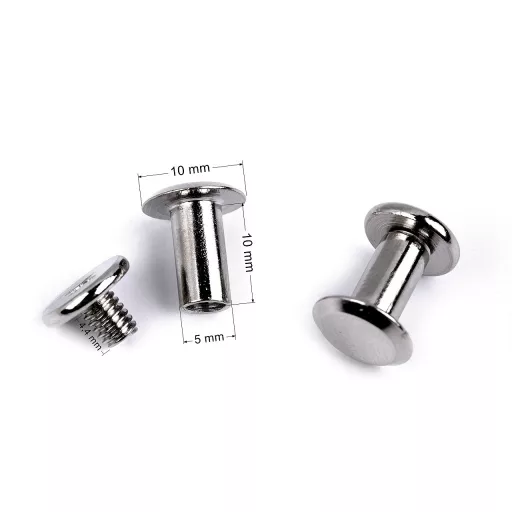 Övcsavar Ø10 mm szíjcsavar / könyvkötő