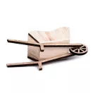 Fa talicskadísz 6x16 cm - természetes barna (1 db-os csomagolás)