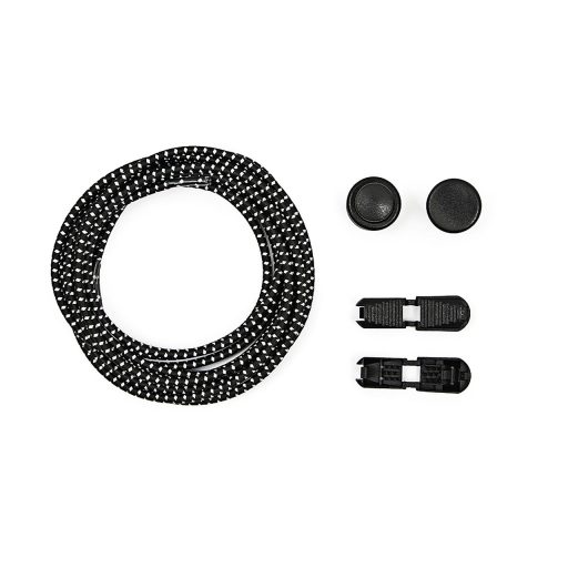 Fényvisszaverő rugalmas önkötő cipőfűző hossza 120 cm