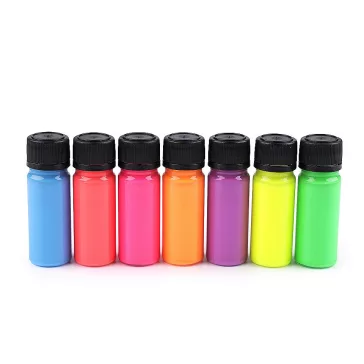   Art e Miss textilfesték készlet; világos textilhez, sötétben világító, neon, készlet 7 szín x 12 g - vegyes 3-as neon (1 szett)