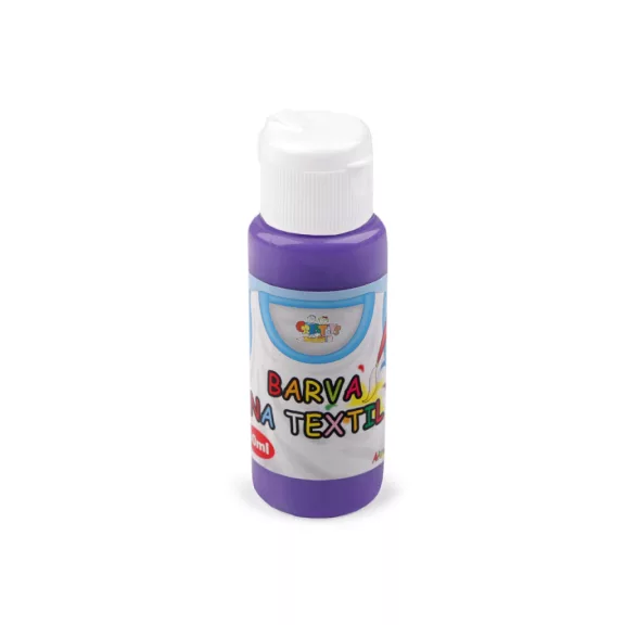 Textilfesték 60 ml - 10 lila (7 db-os csomagolás) Textilfesték 60 ml - 10 lila (7 db-os csomagolás)