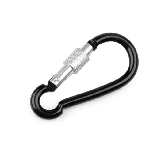 Fém karabiner biztosítékkal