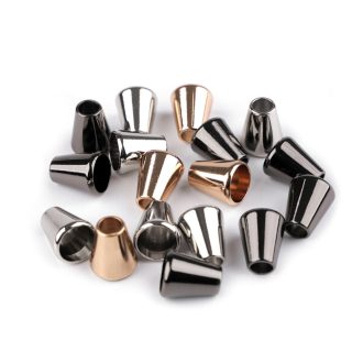 Fém zsinórvég Ø5,5 mm / fém dísz