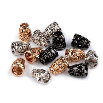 Fém zsinórvég Ø4,5 mm / fém dísz