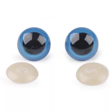 Biztonsági szem Ø18 mm - 2 kék (20 szett)