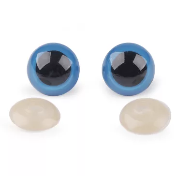 Biztonsági szem Ø18 mm - 2 kék (100 szett)