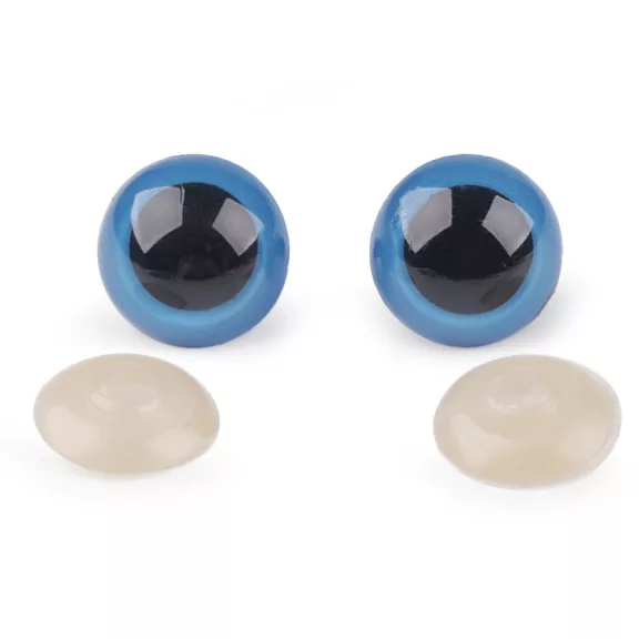 Biztonsági szem Ø18 mm - 2 kék (100 szett) Biztonsági szem Ø18 mm - 2 kék (100 szett)