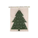 Adventi naptár készítéséhez alkalmas számok / 1-24 - természeti (1 zacskó)