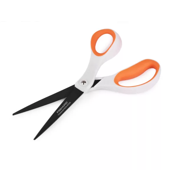 Fiskarsz titán kés hossza 21 cm - fehér narancssárga (1 db-os csomagolás) Fiskarsz titán kés hossza 21 cm - fehér narancssárga (1 db-os csomagolás)