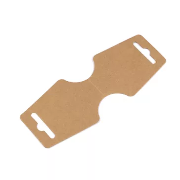   Kártya termékek akasztására 55x150 mm papír - 2 fehér (200 db-os csomagolás)