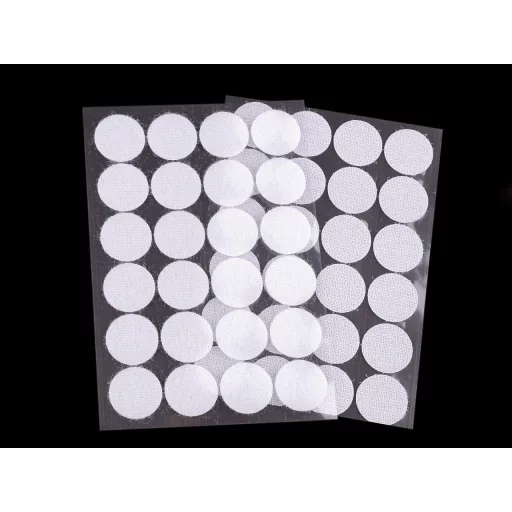 Tépőzár karika öntapadós Ø25 mm