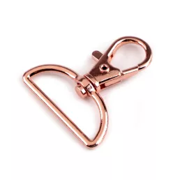 Fém forgós karabiner szélesség 30 mm-es befűző
