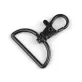 Fém forgós karabiner szélesség 30 mm-es befűző
