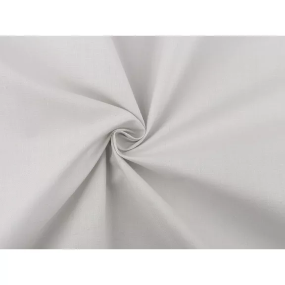 Egyszínű pamutvászon, 220 cm széles – világosszürke Egyszínű pamutvászon, 220 cm széles – világosszürke