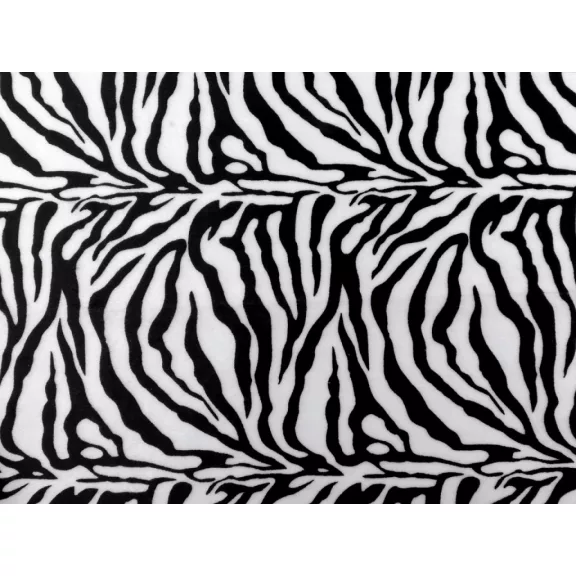 Zebra bőr imitáció – fehér Zebra bőr imitáció – fehér